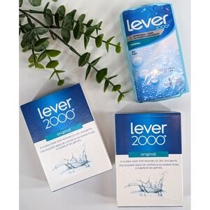 SEALED LOT 3!🤭Lever 2000 Original Soap Bars 4oz / 3.75 oz Refreshingly Clean